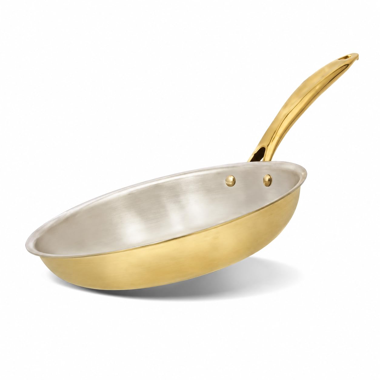 Buy Expo Goldenaft Pital Fry Pan with Kalai Coating, Premium Brass